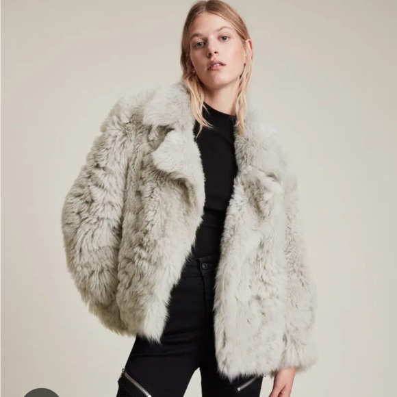 ALLSAINTS Shearling Jacket - Picture 2 of 11